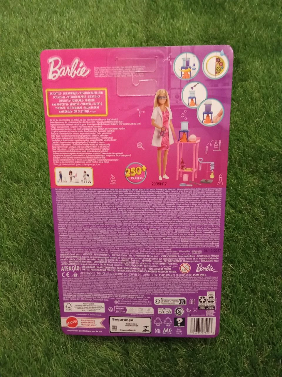 Coffret neuf sous emballage Barbie scientifique chimiste – photo 2
